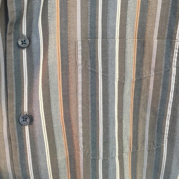 Pierre Cardin Long Sleeve Button Up Striped Shirt - Picture 5 of 6